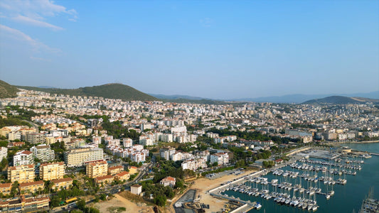 Aydın 4K Drone Footage Kuşadası 0272