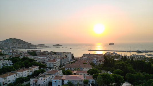Aydın 4K Drone Footage Kuşadası 0273