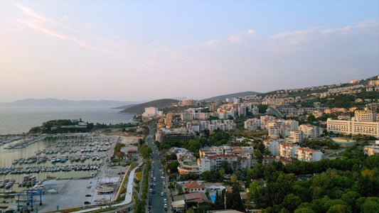 Aydın 4K Drone Footage Kuşadası 0276