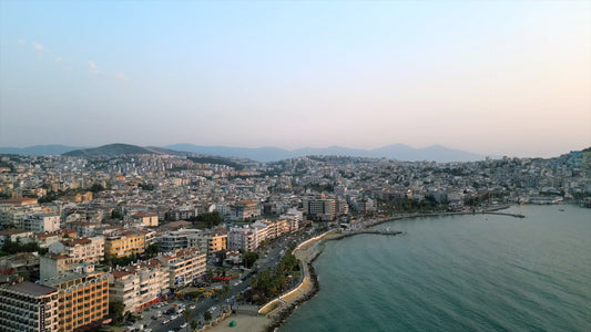 Aydın 4K Drone Footage Kuşadası 0280
