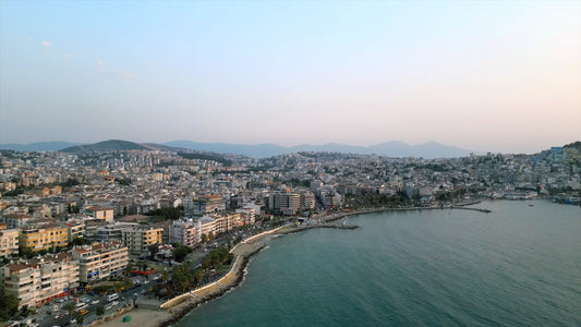 Aydın 4K Drone Footage Kuşadası 0281