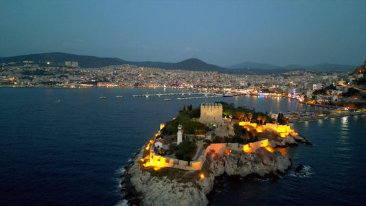 Aydın 4K Drone Footage Kuşadası 0294