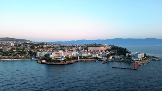 Aydın 4K Drone Footage Kuşadası 0641
