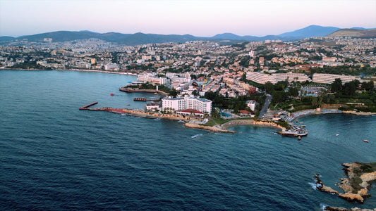 Aydın 4K Drone Footage Kuşadası 0643