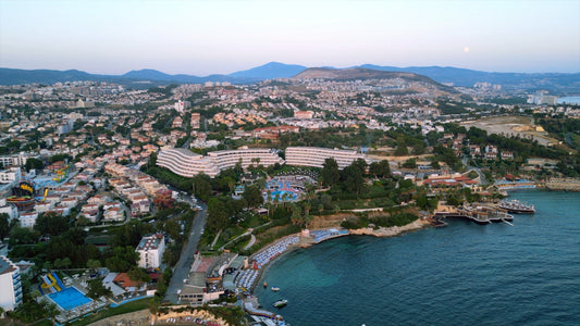 Aydın 4K Drone Footage Kuşadası 0644