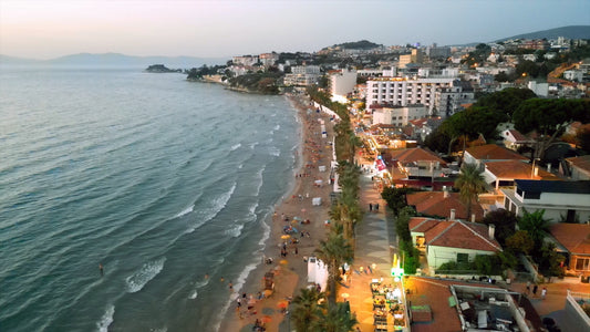 Aydın 4K Drone Footage Kuşadası 0671