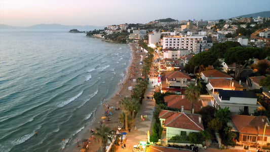 Aydın 4K Drone Footage Kuşadası 0672