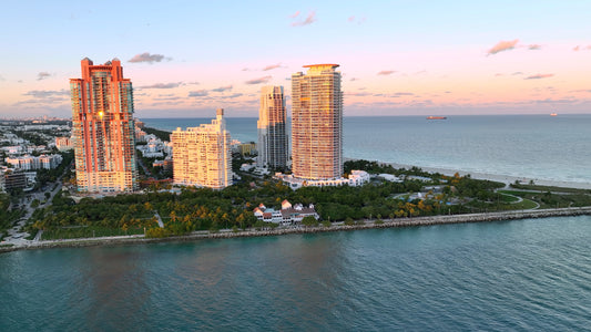 Miami Drone Footage 4K 230