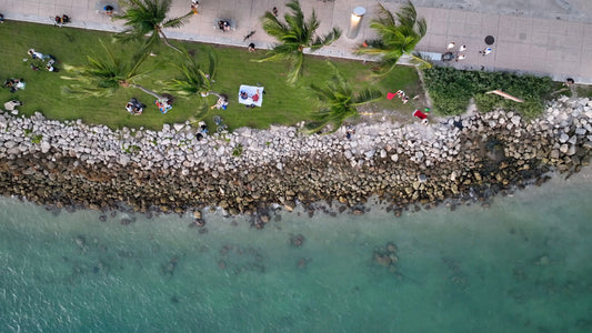 Miami Drone Footage 4K 245