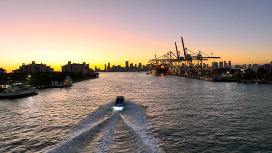 Miami Drone Footage 4K 256