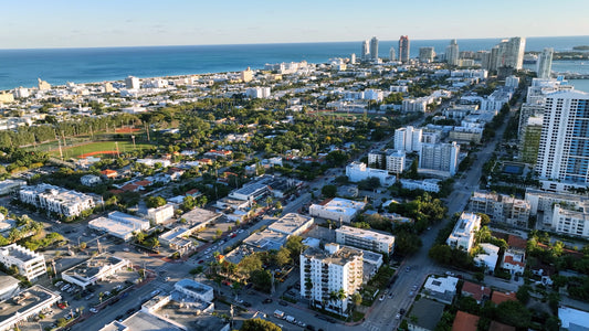 Miami Drone Footage 4K 398
