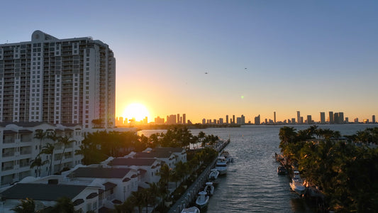 Miami Drone Footage 4K 406