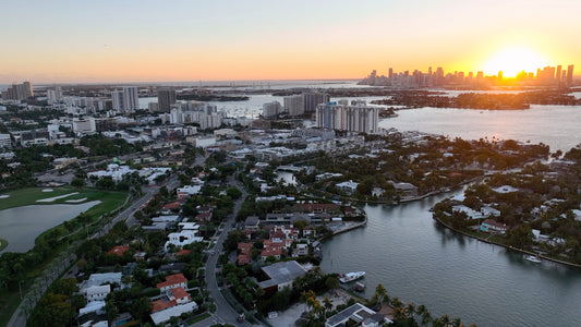 Miami Drone Footage 4K 416