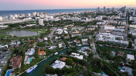 Miami Drone Footage 4K 429