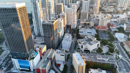 Miami Drone Footage 4K 448