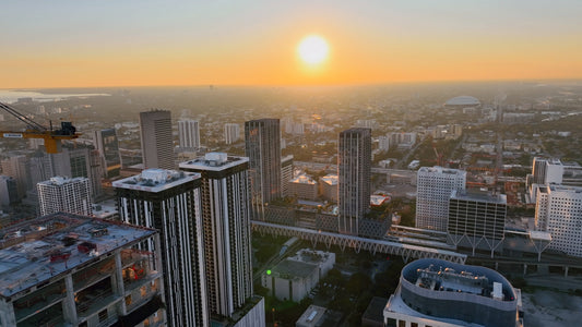 Miami Drone Footage 4K 449