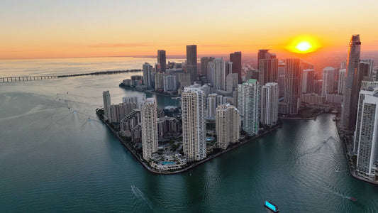 Miami Drone Footage 4K 454