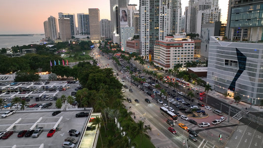 Miami Drone Footage 4K 469