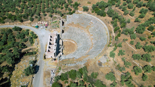 Aydın 4K Drone Footage Nysa 0522