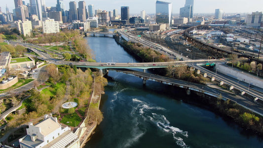 Philadelphia 4K Drone Footage 11122