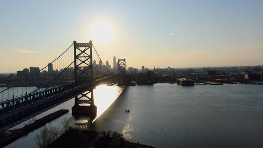 Philadelphia 4K Drone Footage 1122111