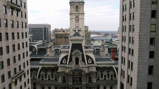 Philadelphia 4K Drone Footage 1231