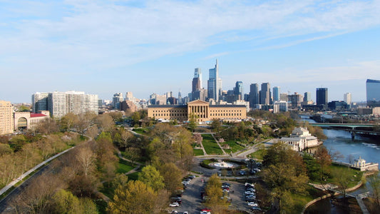 Philadelphia 4K Drone Footage 1