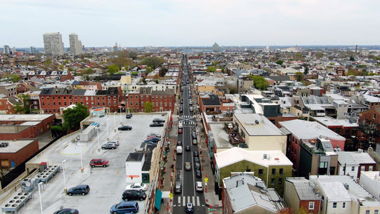 Philadelphia 4K Drone Footage 23532