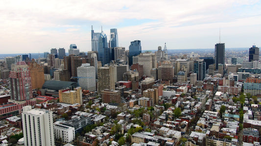 Philadelphia 4K Drone Footage 24524
