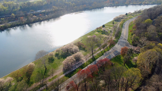 Philadelphia 4K Drone Footage 4123