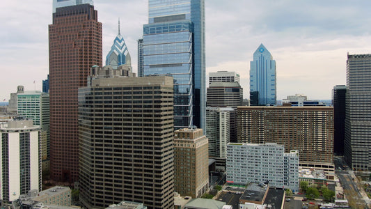Philadelphia 4K Drone Footage 5224
