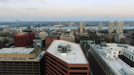 Philadelphia 4K Drone Footage 5432(1) B