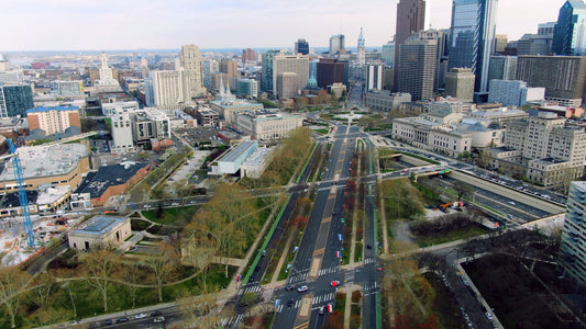 Philadelphia 4K Drone Footage 54