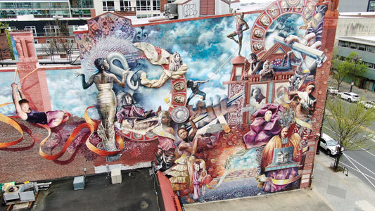 Philadelphia 4K Drone Footage 5512112