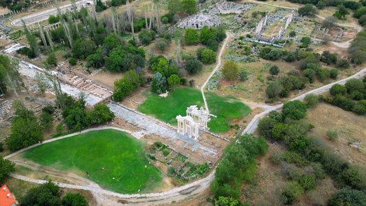 Aydın 4K Drone Footage Afrodisias 0400