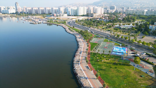İzmir 4K Drone Footage 0180