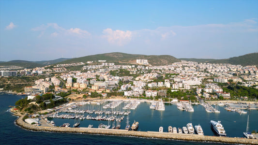 Aydın 4K Drone Footage Kuşadası 0264 B