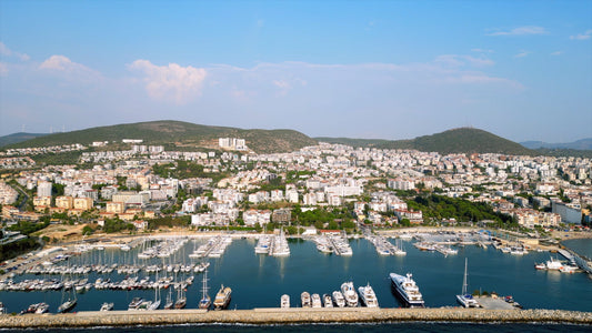 Aydın 4K Drone Footage Kuşadası 0265