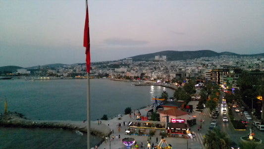 Aydın 4K Drone Footage Kuşadası 0286