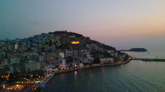 Aydın 4K Drone Footage Kuşadası 0290