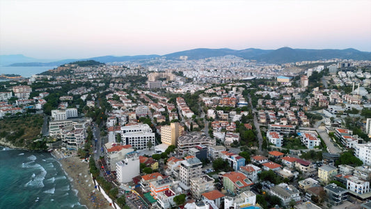 Aydın 4K Drone Footage Kuşadası 0657