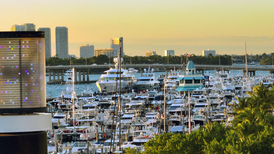 Miami Drone Footage 4K 220