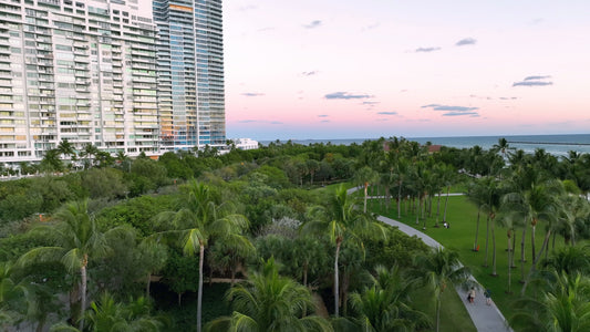 Miami Drone Footage 4K 240