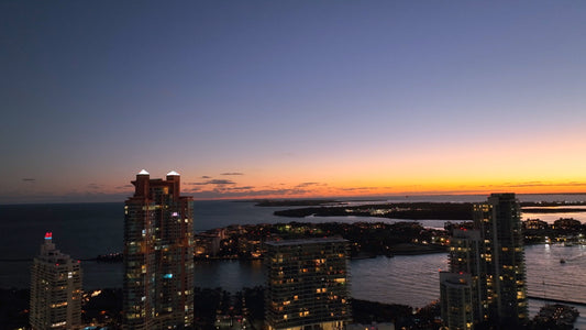 Miami Drone Footage 4K 265