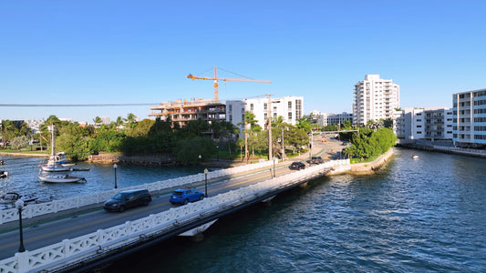 Miami Drone Footage 4K 393