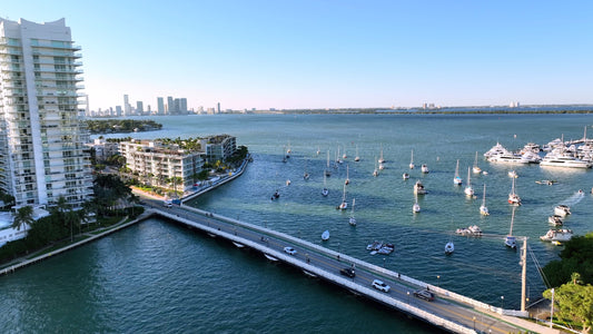 Miami Drone Footage 4K 394