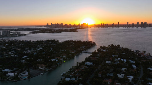 Miami Drone Footage 4K 415