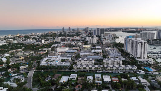 Miami Drone Footage 4K 428