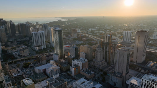 Miami Drone Footage 4K 443