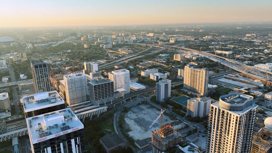 Miami Drone Footage 4K 445